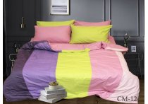 Постельное белье сатин Color mix TAG - Color mix CM-12, евро